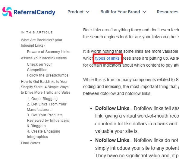 inbound contextual backlink