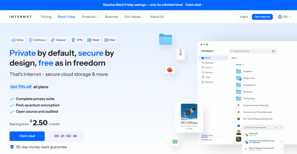 internxt black friday