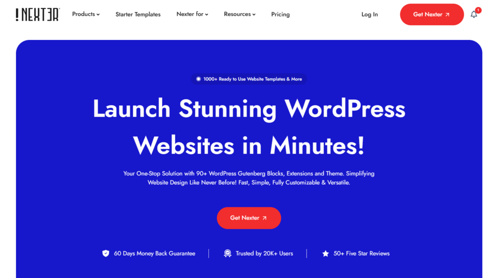 nexter wp black friday