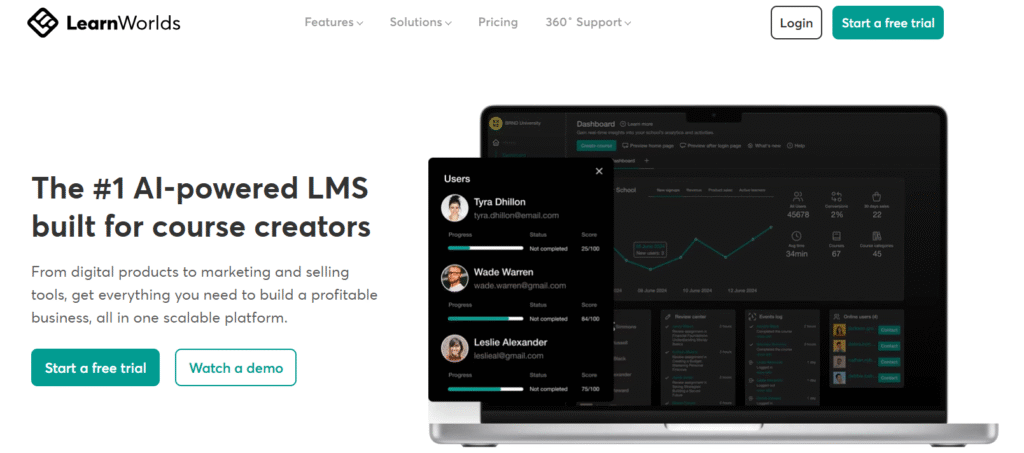 learnworlds black friday saas deals