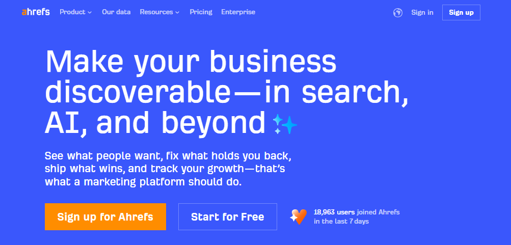 Ahrefs Black Friday Deal