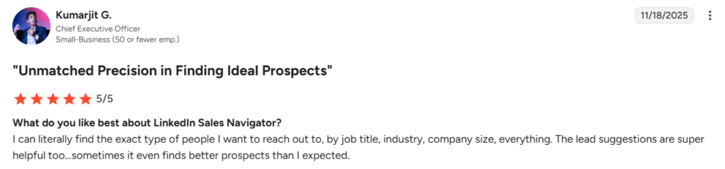 LinkedIn Sales Navigator pricing