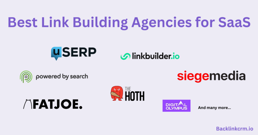 best link building agencies for SaaS