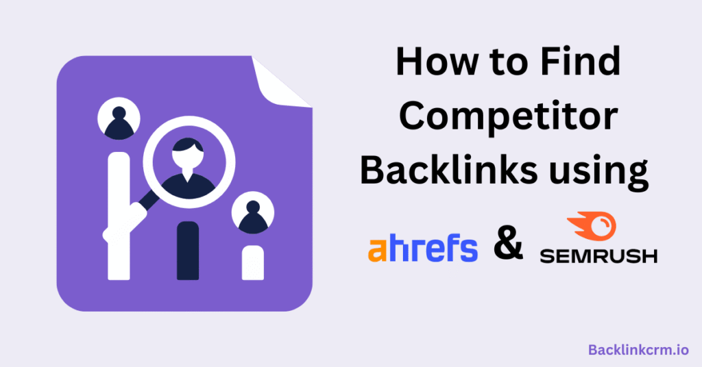 find competitor backlinks